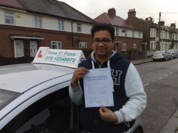 Riyadh Chowdhury<br />
<br />
When i had my first lesson i was very nervous my driving instructor Rahman was fantastic he really made me feel calm and capable of passing he gave me the confidence i needed and i was overjoyed when i passed nothing was wrong he did an amazing job and it was perfect money well spent thank you so much for giving the ability to get my license and my total freed