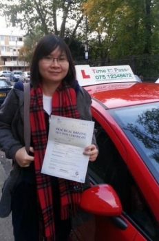 Many thanks to Gulzar who managed to iron out my bad habits and make me much more aware of what's going on, clarified many uncertainties of how things should be done, and helped me pass my driving test !! 

I'd have no hesitation in recommending him to anyone looking For Instructor 

Many Thanks to Gulzar at Time to Pass Driving School...