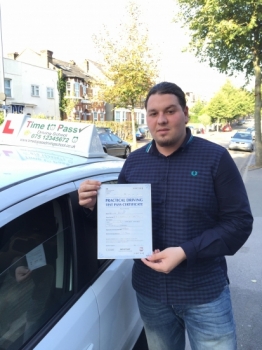 Everybody already mentioned all the good things about my instructor,Gulzar . I have nothing else to write all  I am going to say a very big thank you to my instructor and I also highly recommend Time to pass driving school to anyone who is looking for driving lessons.



Abdula...