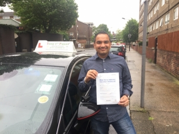 I would just like to take this opportunity to thank gulzar for helping me pass my driving test first attempt Your calm and easy going attitude helped me feel relaxed and at ease whilst learning to drive Also the flexibility and your friendly persona made booking lessons and tests a breeze However your knowledge and experience gave me the skills I needed to pass my test and have given me some