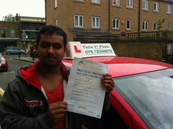 I just wanted to say what a great instructor Rahman was. I had taken and failed tests before which had really knocked my confidence, but when I came to Rahman he built it up again so well and now I?ve passed !!! He was always patient and understanding, especially when I thought it was all too much! Through his instruction and knowledge of driving I...