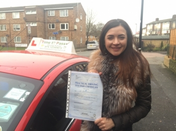 I want to say thanks to my instructor Gulzar he was recommended by friends who passed test as well. for taking the time and helping me to pass my driving test. Furthermore, I really appreciate your patience as I understand how difficult it is to get a driving license in London. Once again thank you for all your professional skills , which have help...