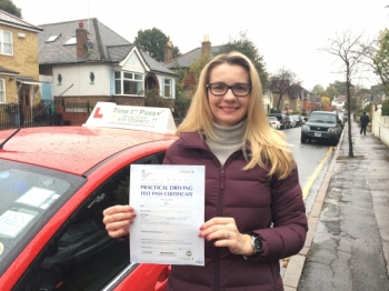 I have passed my test today at wanstead driving centre,  extremely happy!!!!  Would recommend Gulzar to everyone,  best instructor  ever  !

thank you very much to Gulzar at Time To Pass Driving School...
